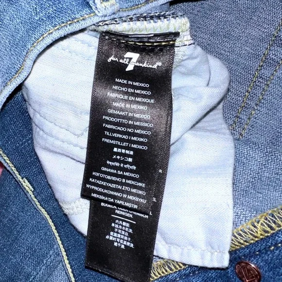 7 For All Mankind Josefina Slim Boyfriend Jeans - Picture 10 of 13